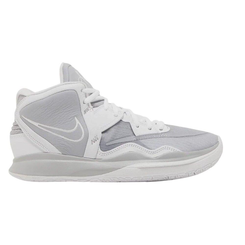 NIKE KYRIE INFINITY TB "WOLF GREY" WHITE MID DO9616-001 Men's Size 18 NEW RARE